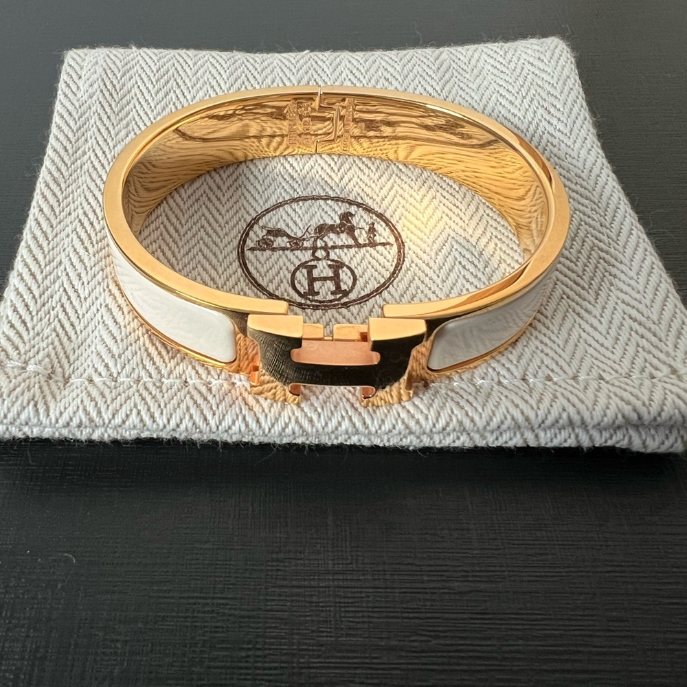 Authentic Hermes Enamel Bracelet